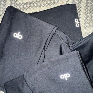 (4) pairs of ALO Yoga Midnight Black Leggings